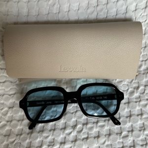 LEXXOLA Jordy square frame acetate sunglasses